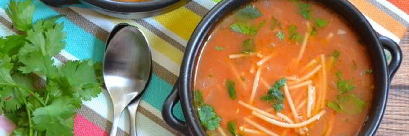 Суп овощной с вермишелью