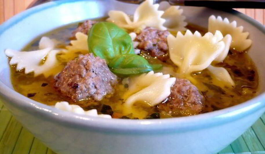 Рецепт супа с овощами и фрикадельками