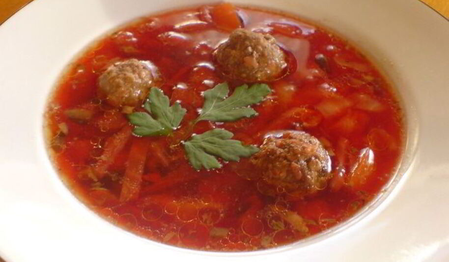Рецепт супчика из овощей и фрикадельки