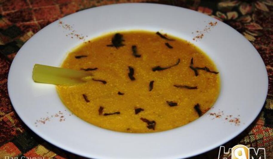 Рецепт воскресного крема-супа с цыпленком и овощами