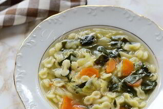 Суп с вермишелью