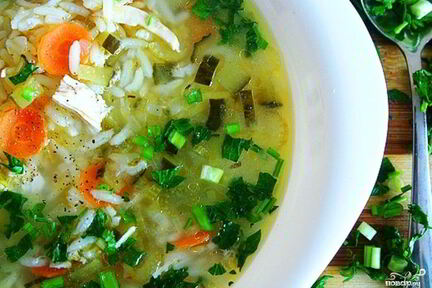 Диетический рассольник