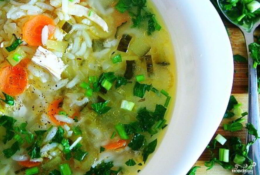 Диетический рассольник