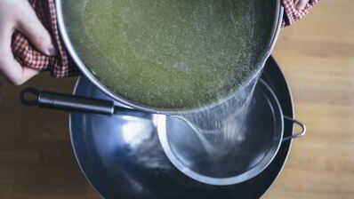 рассольник из куриных потрошков