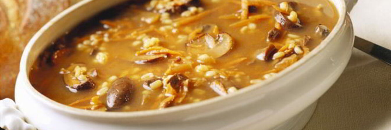 Рассольник с грибами