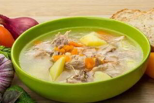 Рассольник с курицей