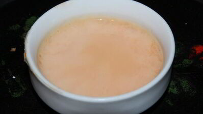 рыбный суп с икрой мойвы