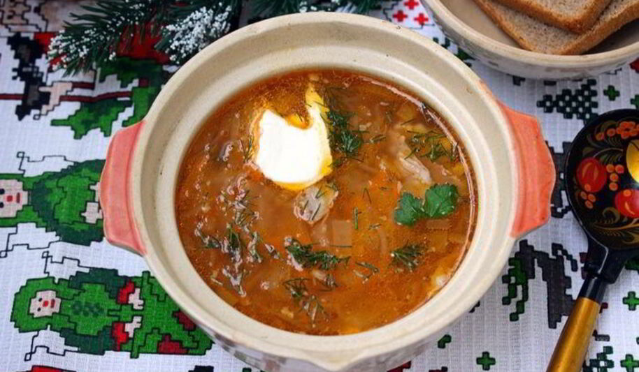 Рецепт деревенских зимних щей