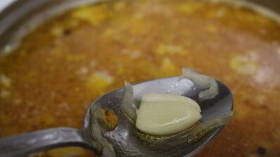 деревенские зимние щи