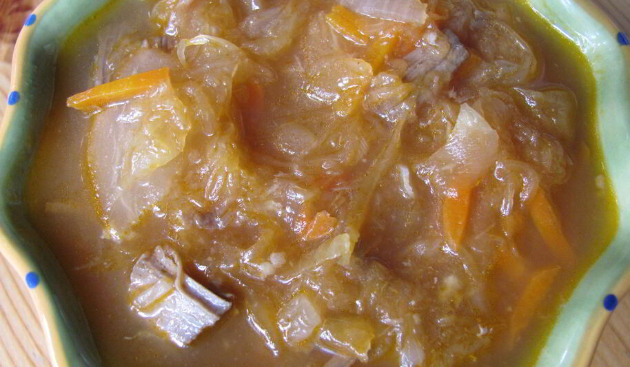 Рецепт казахских щей из кислой капусты