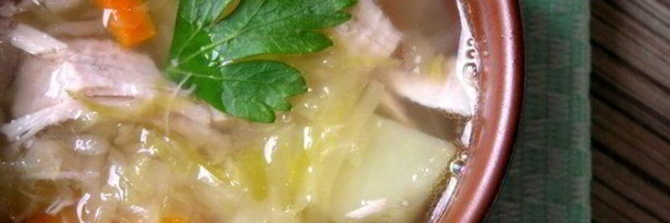 Кислые щи из квашеной капусты со свининой