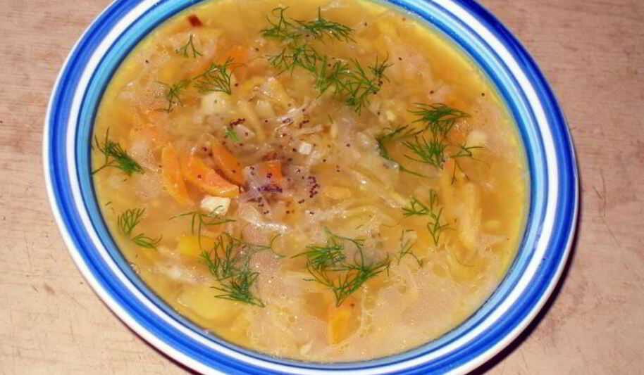 Рецепт постных щей иза квашеного капуст