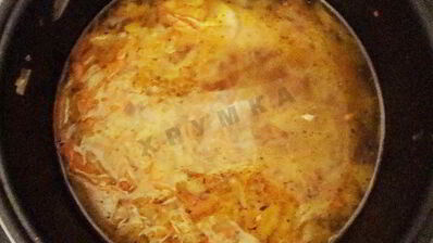 щи из капусты с курицей в мультиварке