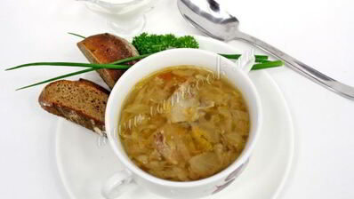 щи из квашеной капусты в мультиварке