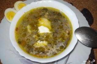 Щи из морской капусты