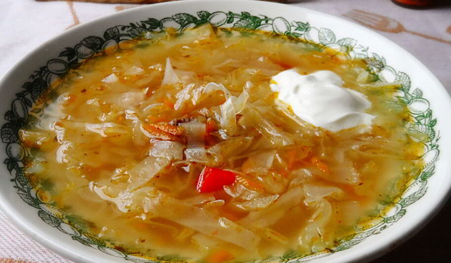 Рецепт щей из свежей и квашенной капусты