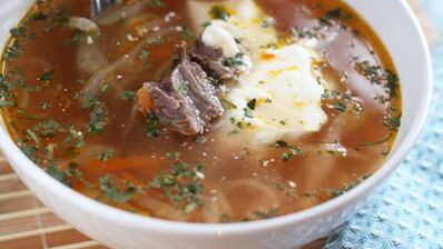 щи из свежей капусты с говядиной