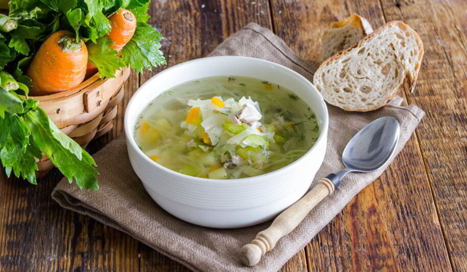 Рецепт щей из свежей капусты с курицей
