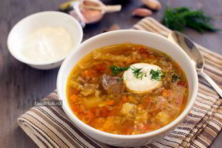 Щи из свежей капусты