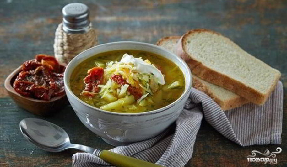 Рецепт щей с капустой