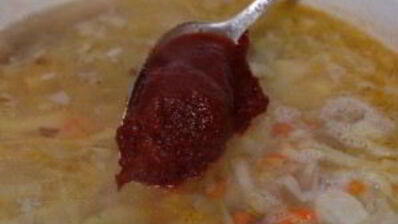 щи с копчеными ребрышками