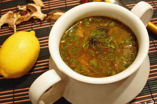 Грибная солянка