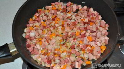 мясная солянка с фасолью