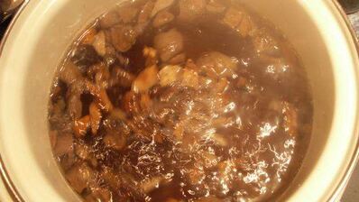 постная грибная солянка