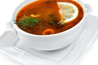 Рыбная солянка