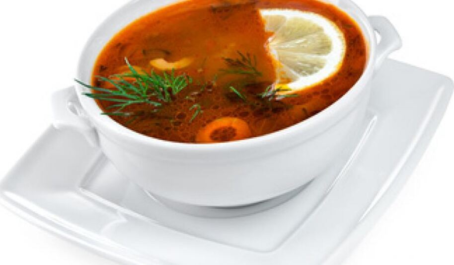 Рецепт рыбной солянки