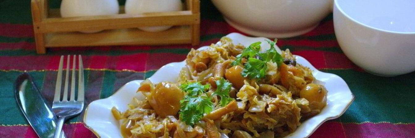 Солянка из опят