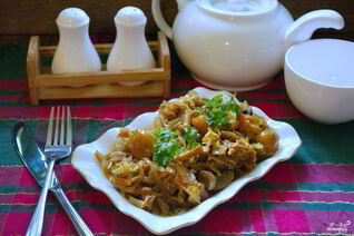 Солянка из опят