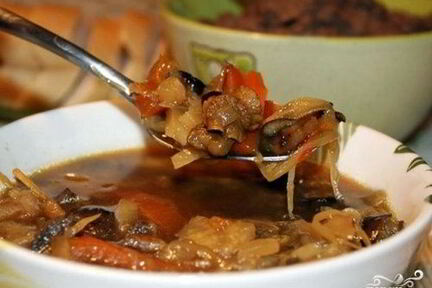 Солянка мясная с капустой