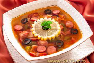 Солянка мясная