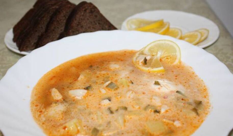 Рецепт солянки рыбной из судака