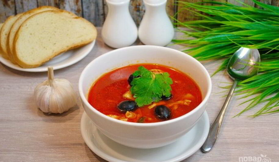 Рецепт солянки рыбной классической