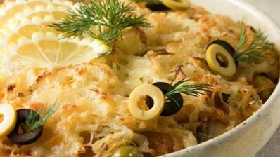 солянка рыбная на сковороде