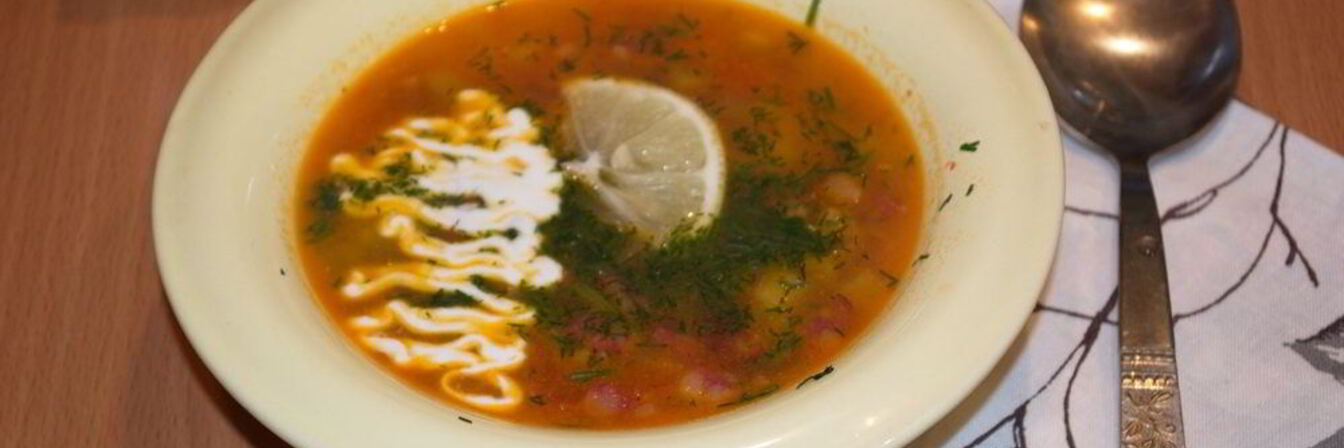 Солянка с картошкой