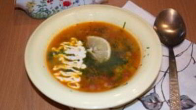 солянка с картошкой