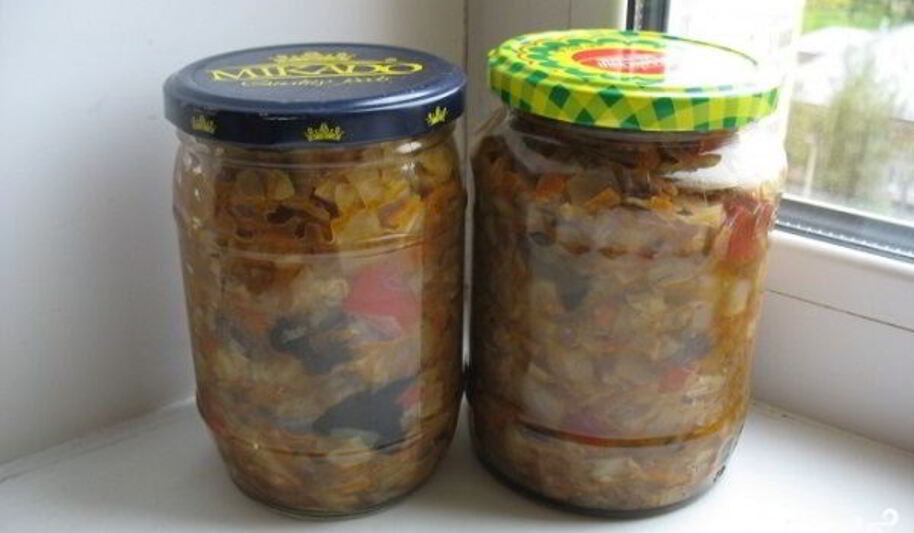 Рецепт солянки с шампиньонами на зиму