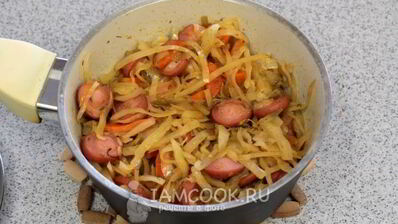 солянка с сосиской