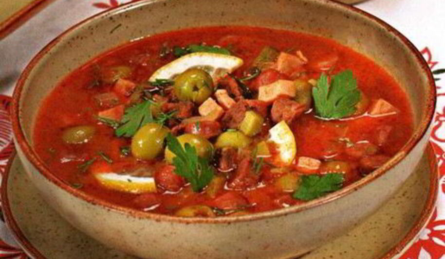 Рецепт солянки украинской