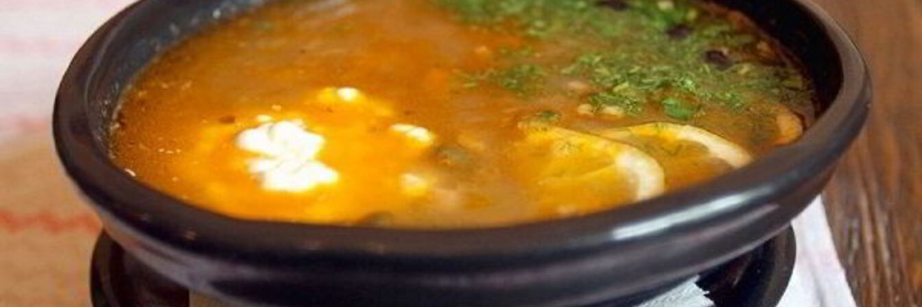 Солянка в мультиварке Поларис