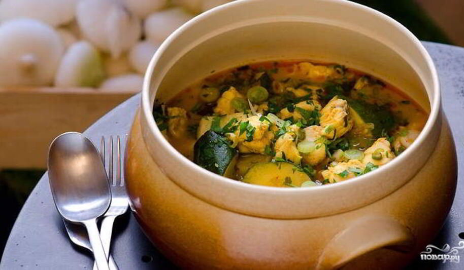 Рецепт средиземноморского рыбного супа