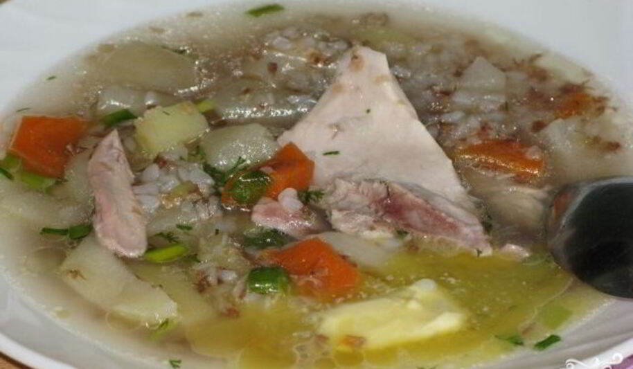 Рецепт супа гречневого с курицей
