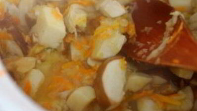 суп из белых грибов со сливками