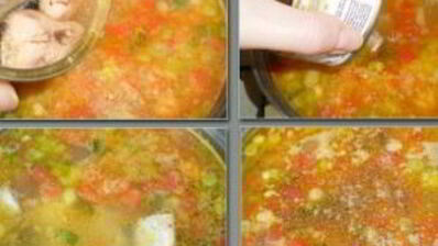 суп из консервы сайры