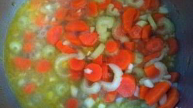 суп из овощей и грибов