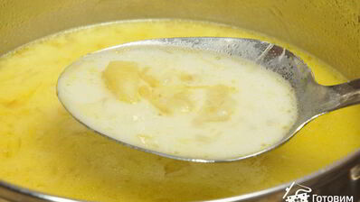 чесночный суп-пюре