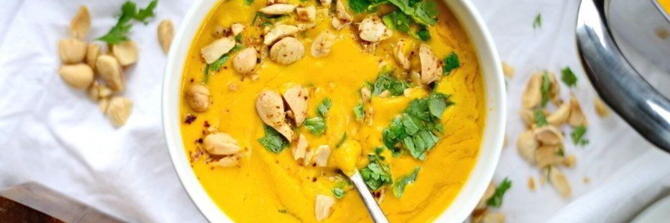 Имбирно-морковный суп-пюре